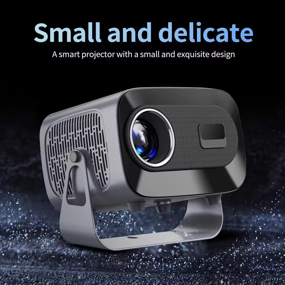 Zapzi Omnix Smart Projector 4K Android 11.0, Electric Focus, WiFi 6, Auto Keystone, 15000 Lumens
