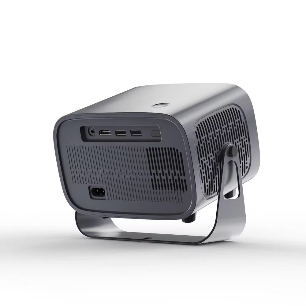 Zapzi Omnix Smart Projector 4K Android 11.0, Electric Focus, WiFi 6, Auto Keystone, 15000 Lumens