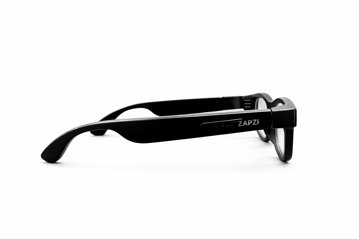 Zapzi a1 ai smartglasses  powered by ai, 8mp camera, 1200p 30fps video recording, wifi