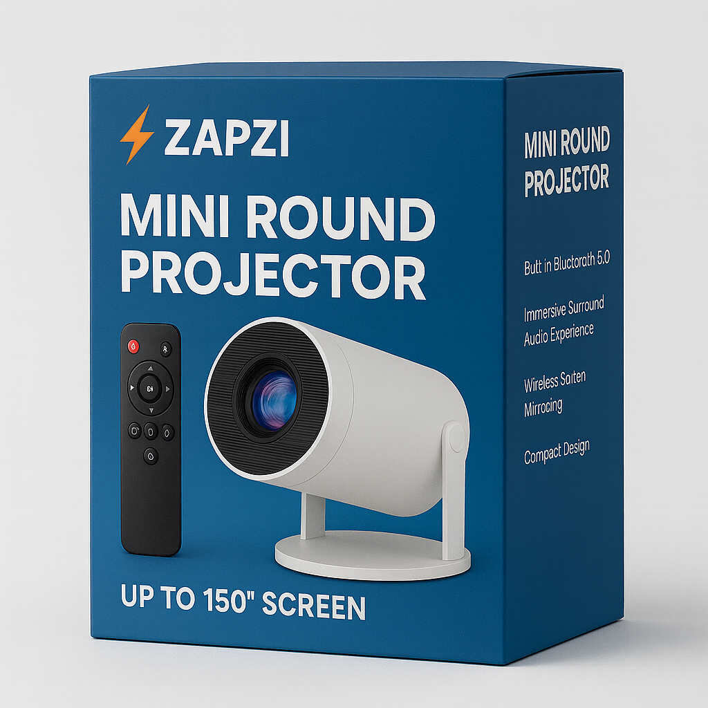 Z Projector Z1 Mini Projector — Pocket Cinema Anywhere | Plug & Play – Zapzi