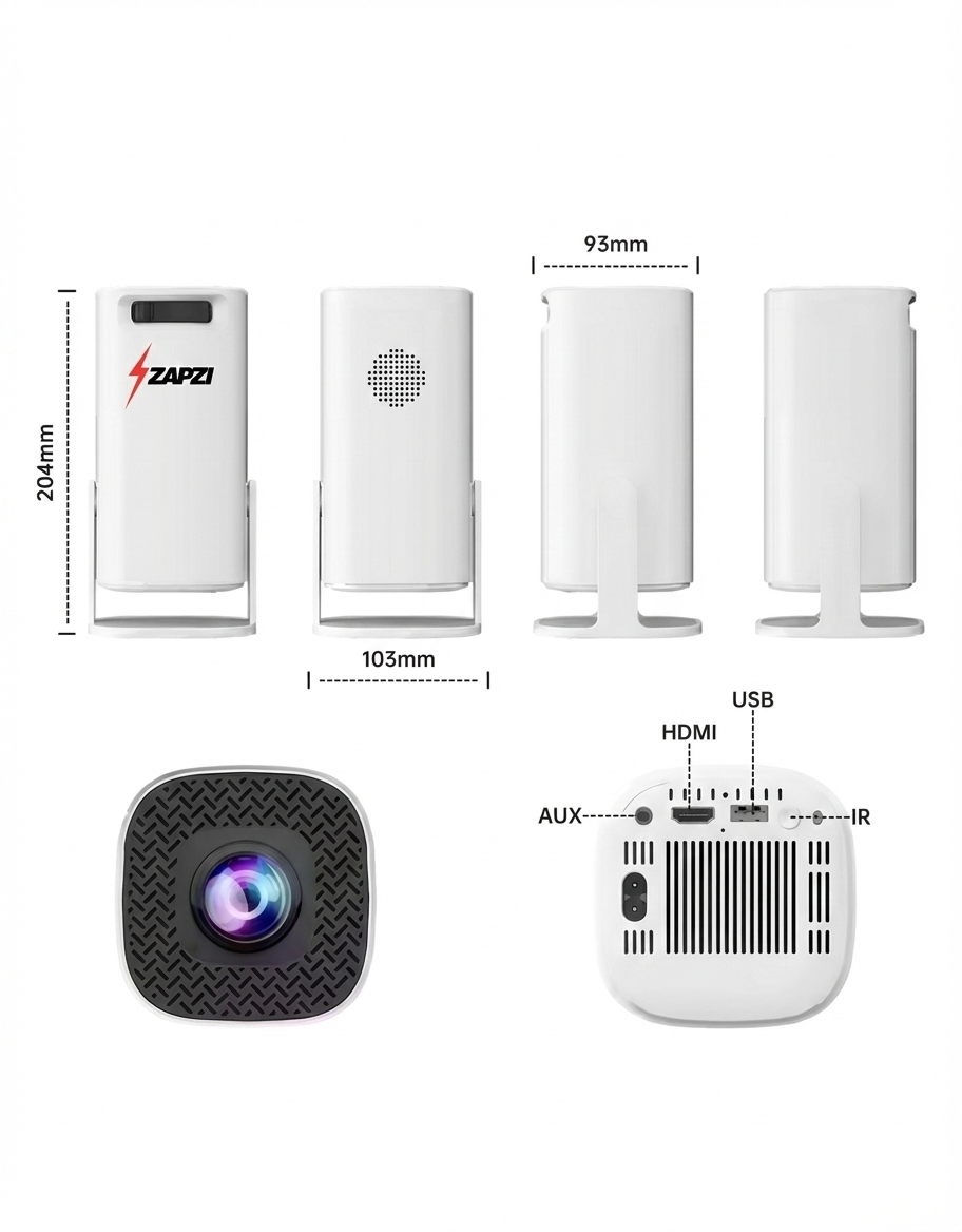 Z2 mini projector — full hd pocket display | easy setup