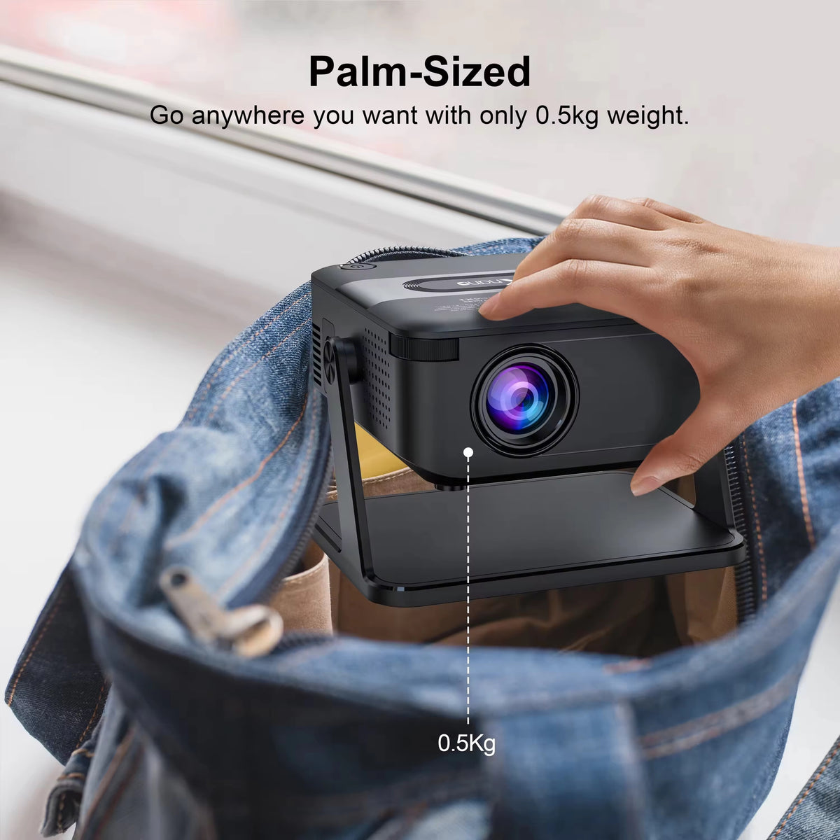 Zapzi nexora smart projector | mini portable home cinema