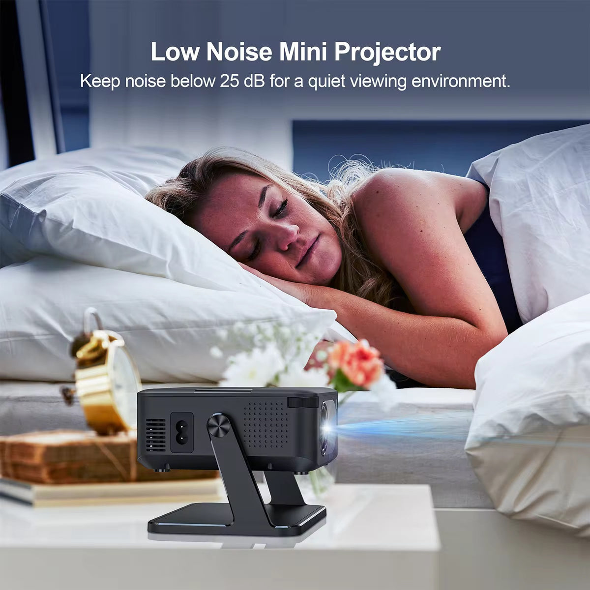 Zapzi nexora smart projector | mini portable home cinema